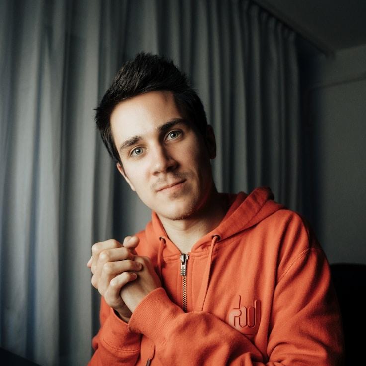 Jordan Blake, Client Relations Director, discussing corporate gifting strategy with business clients